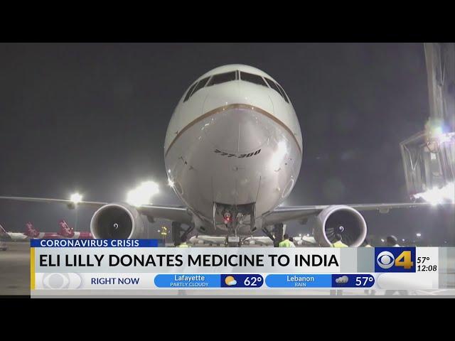 Eli Lilly donates medicine to India