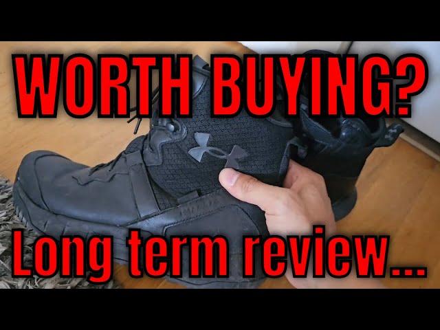 Under Armour Micro G Valsetz Tactical Boots: long term review