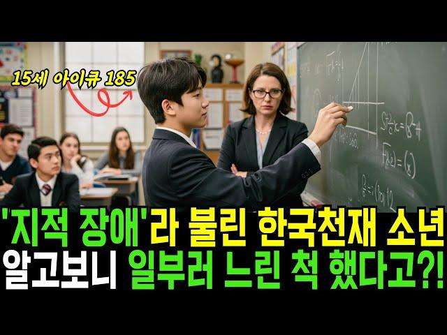 '바보'라 불린 한국천재 소년이 미국을 발칵 뒤집어 놓은 충격적인 사건ㅣ감동사연ㅣ오디오북ㅣ실화사연