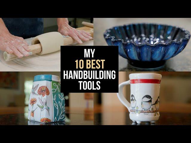 My 10 BEST Handbuilding Tools and How I Use Them to Make These Pieces!