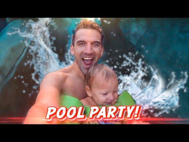 POOL VLOG & BBQ | FAMILY VLOGGERS 