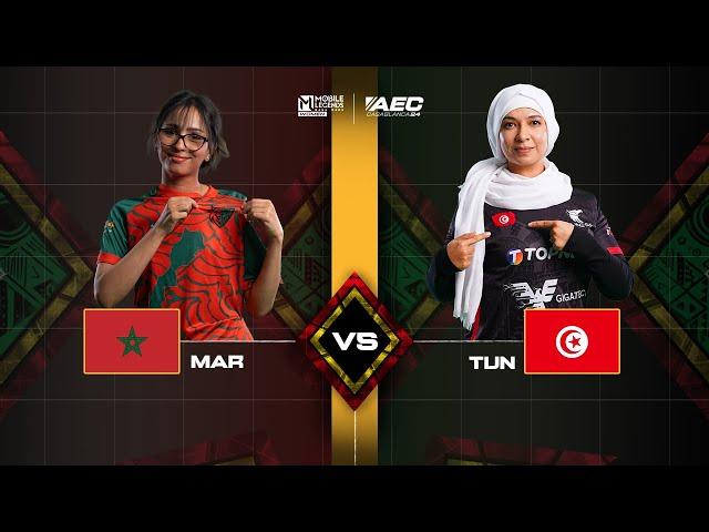 MLBB WOMEN | TUNISIA vs MOROCCO| PLAYOFF | IESF AFRICAN ESPORTS CHAMPIONSHIP 2024