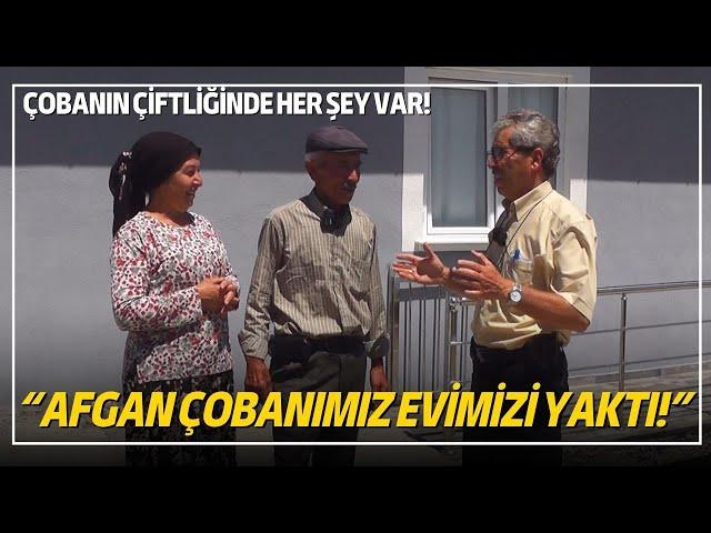 "Afgan Çobanımız Evimizi Yaktı!" / Bu Çobanın Çiftliğinde Her Şey Var!