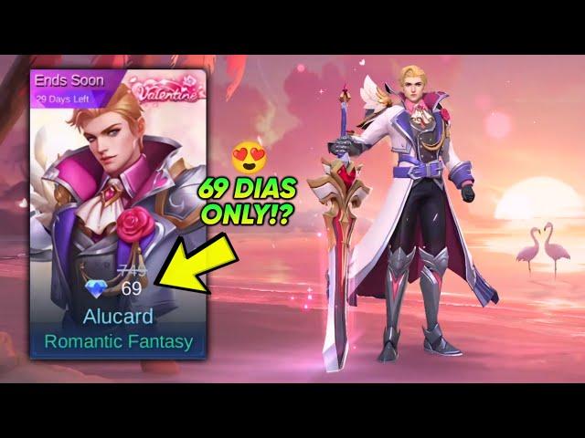 VALENTINES ALUCARD LIMITED SKIN IS FINALLY BACK FOR 69 DIAMONDS ONLY!? (best valentines skin ever!)