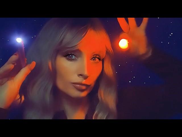 ASMR Light Triggers For Sleep, Eyes Closed & Follow My Instructions, Clicky Mouth Sounds