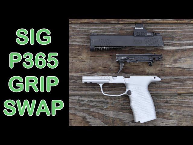 How to Swap Out the Grip on a Sig Sauer P365 & P365XL