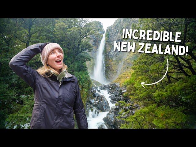 The ULTIMATE NEW ZEALAND South Island Road Trip | Lake Tekapo, Arthur's Pass & MORE!