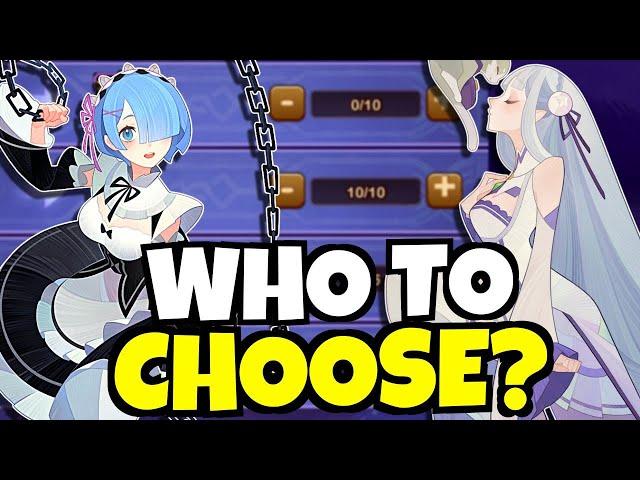 REM OR EMILIA - WHO IS BETTER??? [AFK ARENA]