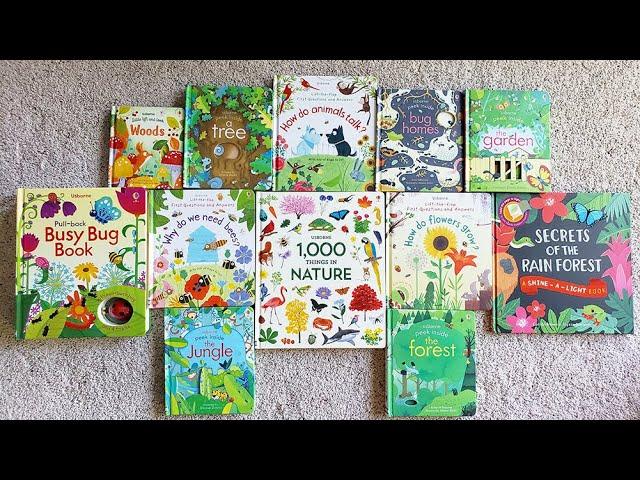 Usborne Nature Books Animals Childrens Nature Books Peek Inside