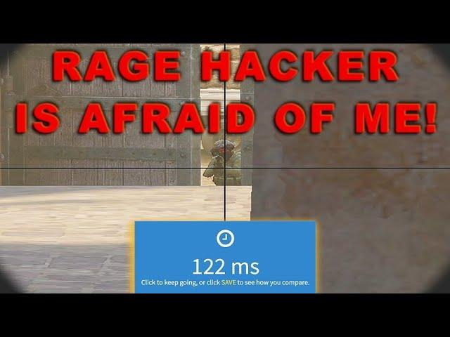 Rage Hacker Is Afraid of My Reaction Time!