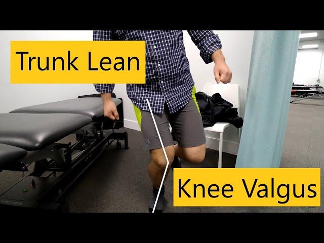 Low back pain | A very common dysfunctional movement pattern shown in a single knee bend test