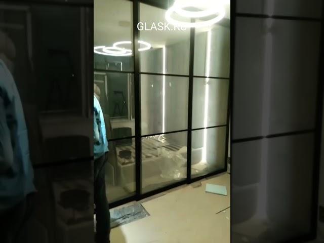 Установка межкомнатной перегородки с использованием технологии Smart Glass