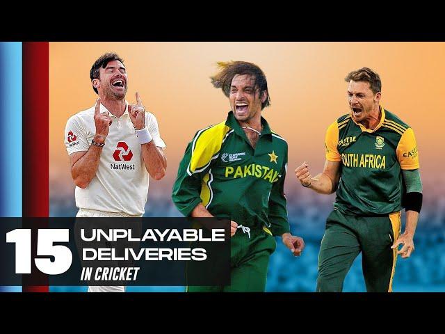 15 CRAZIEST Unplayable Deliveries In Cricket History..