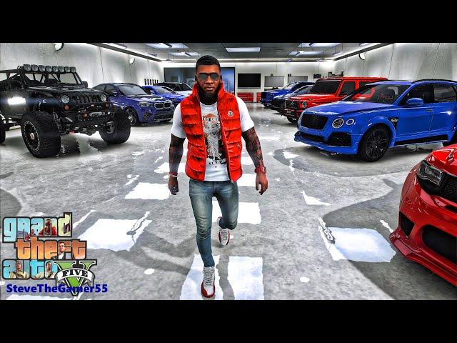 Millionaire's Best Garage in GTA 5|  Let's Go to Work| GTA 5 Mods| 4K