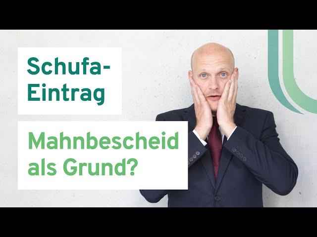 Schufa-Eintrag durch Mahnbescheid? - Schulden loswerden, Pfändung vermeiden, Insolvenz anmelden