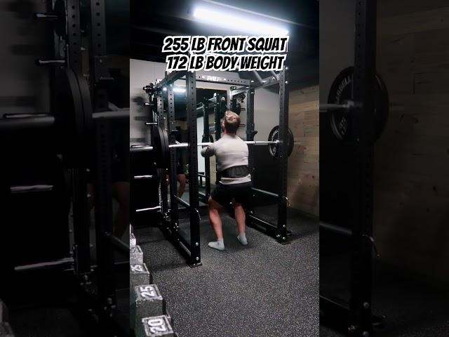 New PR on Front Squats