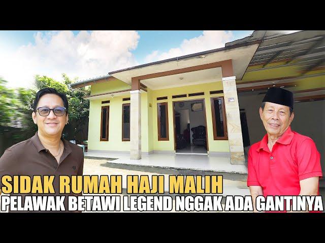 SIDAK RUMAH HAJI MALIH JURAGAN BETAWI ASLI.. HALAMANNYA LUAS BANGET BANYAK POHON