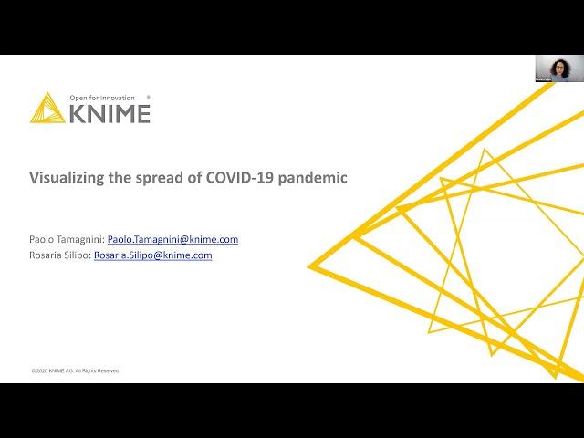 Visualizing the Spread of COVID-19 Pandemic with KNIME