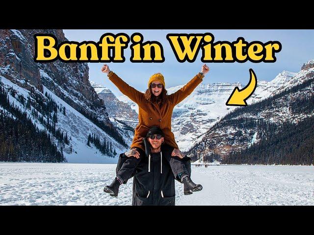 Ultimate Banff Winter Travel Guide! Johnston Canyon, Gondola, Lake Louise & More