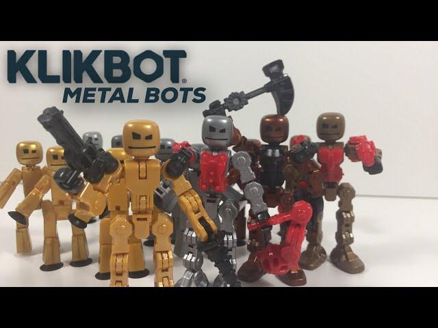 Metal Bots RISE UP! Klikbot Series 2 Villains Unboxing & Review!