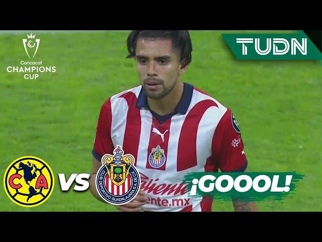 ¡TIEMBLA EL AZTECA! Gol de Ricardo Marín  | América 0-2 Chivas | CONCACHAMPIONS 2024 | TUDN