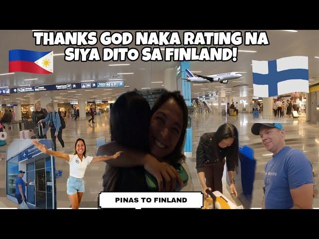 THANK YOU SO MUCH LORD SAFETY ANG PAG DATING NIYA DITO SA FINLANDFRESH FROM:PINASANDITO NA SIYA