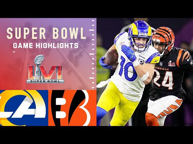 Rams vs. Bengals | Super Bowl LVI Game Highlights