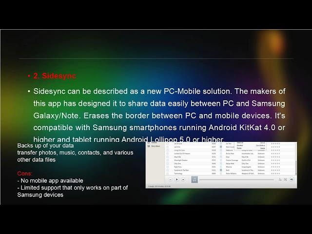 Samsung File Transfer Software Comparison