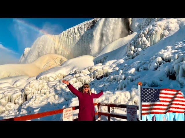 Niagara Falls - CAVE OF THE WINDS - Frozen Adventure ️ 2025