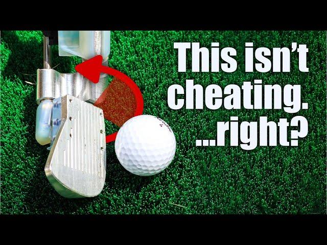 My self correcting golf club makes me a better golfer