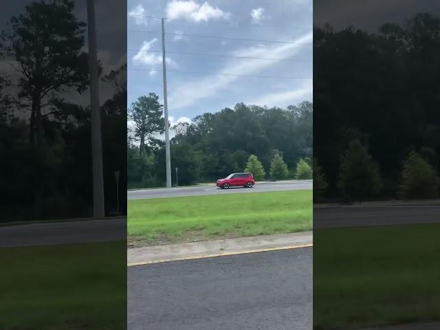 Department Of Public Safety State Officer pull the tractor trailer over