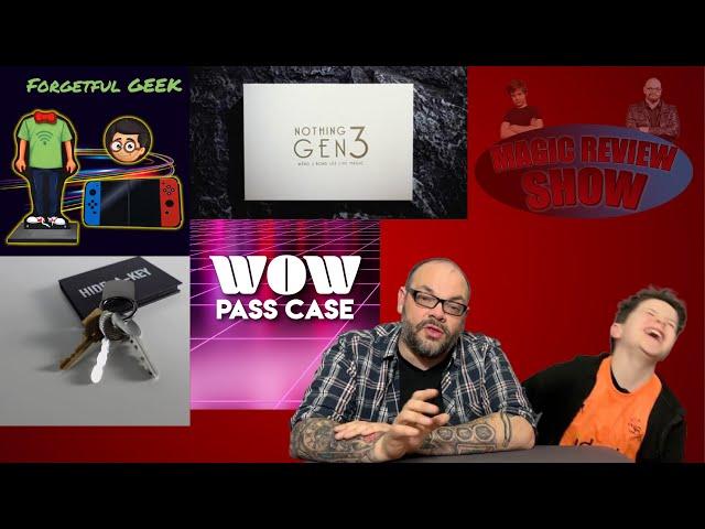 Hide-A-Key, WOW Case, Forgetful Geek, Brass Buttons & Nothing | Craig & Ryland's Magic Review Show