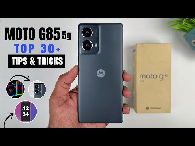 Moto G85 5G Top 30+ Hidden Features | Moto G85 Tips And Tricks | Moto G85