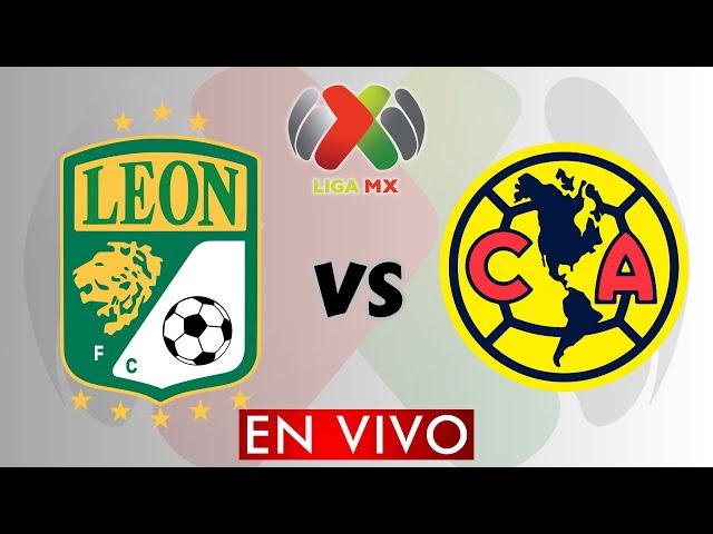 LEON VS AMERICA EN VIVO - LIGA MX APERTURA 2024 - JORNADA 11 -  DONDE VER EN VIVO