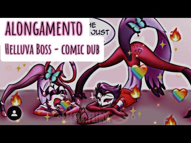 alongamento - Helluva Boss - comic dub - Blitzø x Stolas, Millie x Moxxie - Emma.friboi