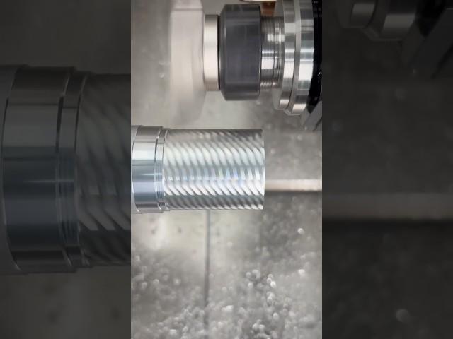 Sharing Our Code for Using Fly Cutter on SL-46 for Ripple Machining. #cnclathe #cnc #machine