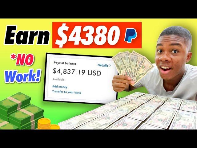 Too BROKE? Earn $4380+ PayPal Money FAST! *No Work* (Make Money Online)