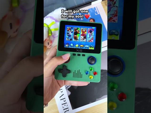 Rediscover the Joy of Retro Gaming #gaming #retroconsole #pocketarcade