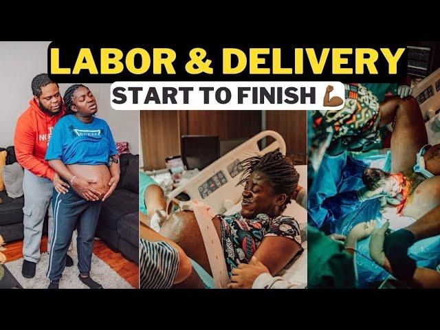 Labor & Delivery Natural Birth VLOG * Rushed To Emergency Room * MUST WATCH 