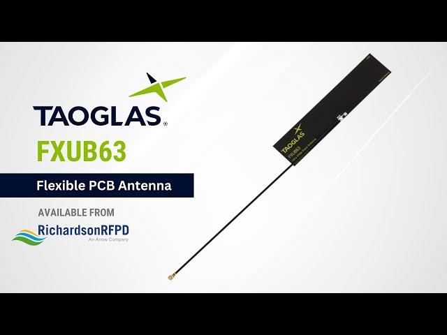 FXUB63 - Small-Footprint Flexible LTE Antenna from Taoglas