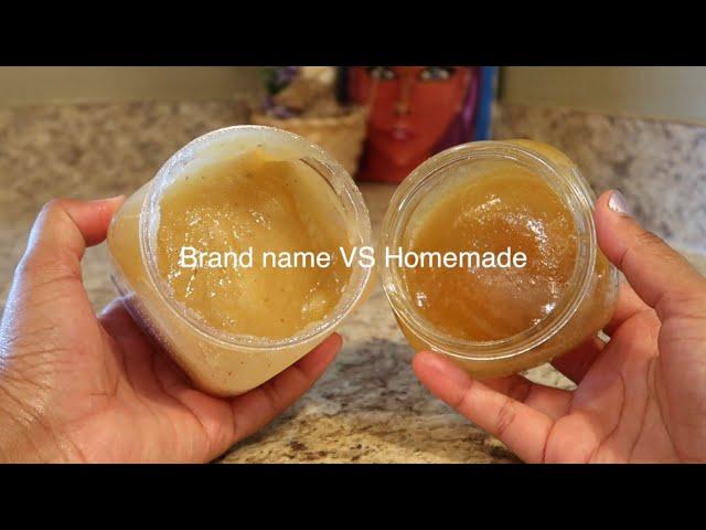 DIY Shea Sugar Scrub | Almond & Honey 