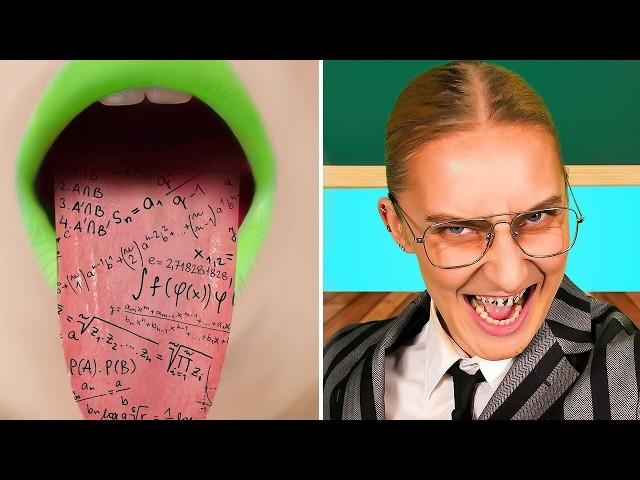 We Are Hiding From The Bad Teacher At School!!! | Funny Moments