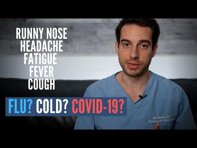 COVID vs Common Cold vs Flu - Which one is it? (Doctor Explains)