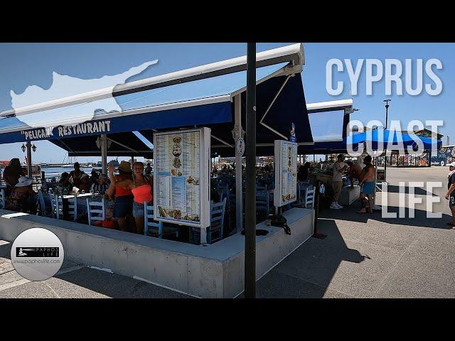 Paphos Seafront At Midday - Summer 2023