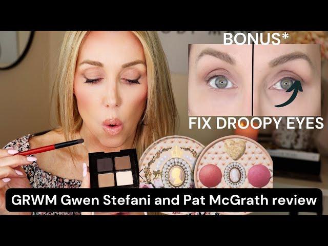 Makeup Review and Tutorial For Mature Skin and BONUS Fix Droopy Eyelids