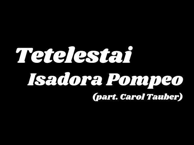 Tetelestai - Isadora Pompeo ( Com Letra ).