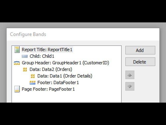 FastReport .NET Demo: Complex Report (Master-Detail + Group)