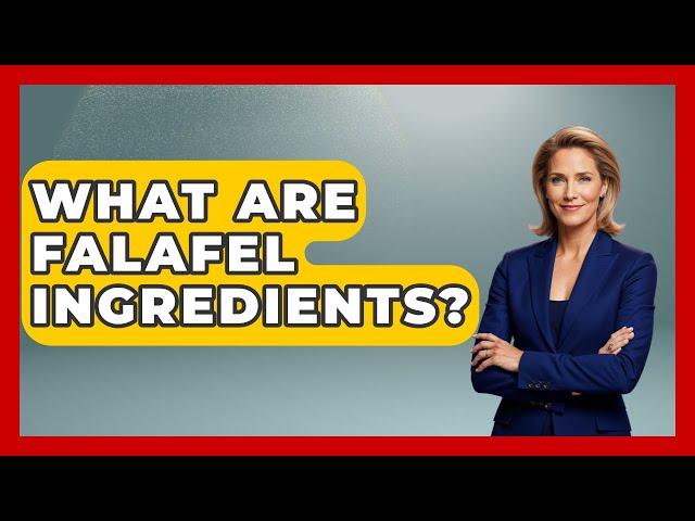 What Are Falafel Ingredients? - The Midwest Guru