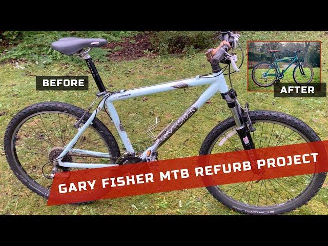 Budget Bike Restoration - My first DIY MTB project // Gary Fisher Tassajara