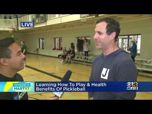 JCC on WJZ Channel 13 - Pickleball Health Benefits